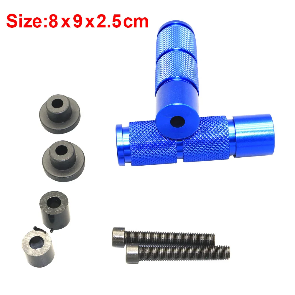 2 шт. универсальные подножки из алюминиевого сплава с резьбой|Подставки под ноги|