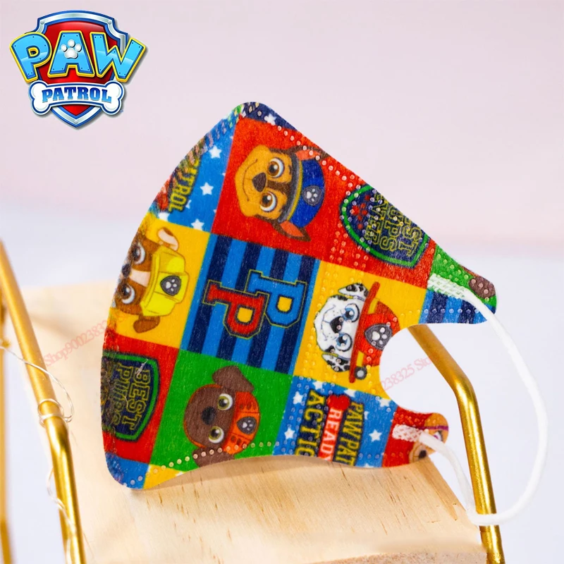 10/50 шт. оригинал с принтом из мультфильма Щенячий патруль одноразовые маски для