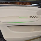 Автомобильные аксессуары LHD, кожаный подлокотник из микрофибры для двери, панель, наклейка, отделка для BMW X5 E70 2007 2008 2009 2010 2011 2012 2013