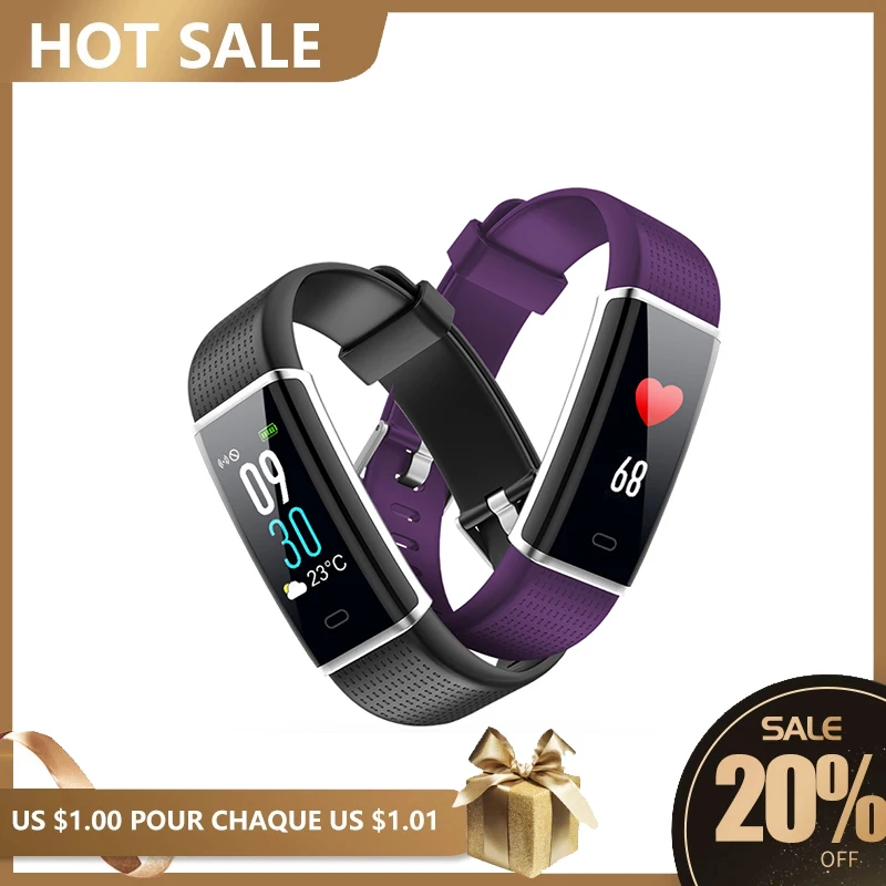 

XNCORN Smart Bracelet Heart Rate Test Waterproof Bluetooth Sports Bracelet Step Counter Sleep Monitoring