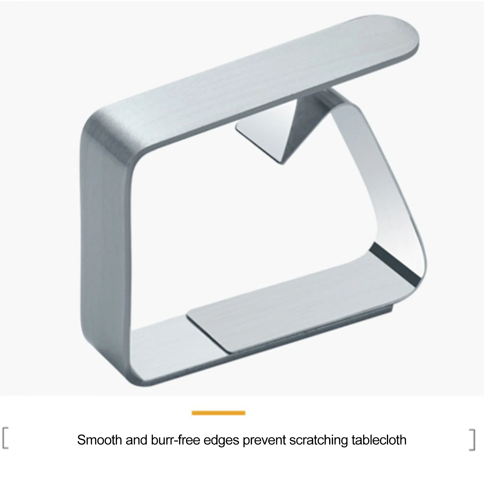 

4pcs/set Stainless Steel Tablecloth Clip Adjustable Non Slip Fixing Clip Tablecloth Holder Household