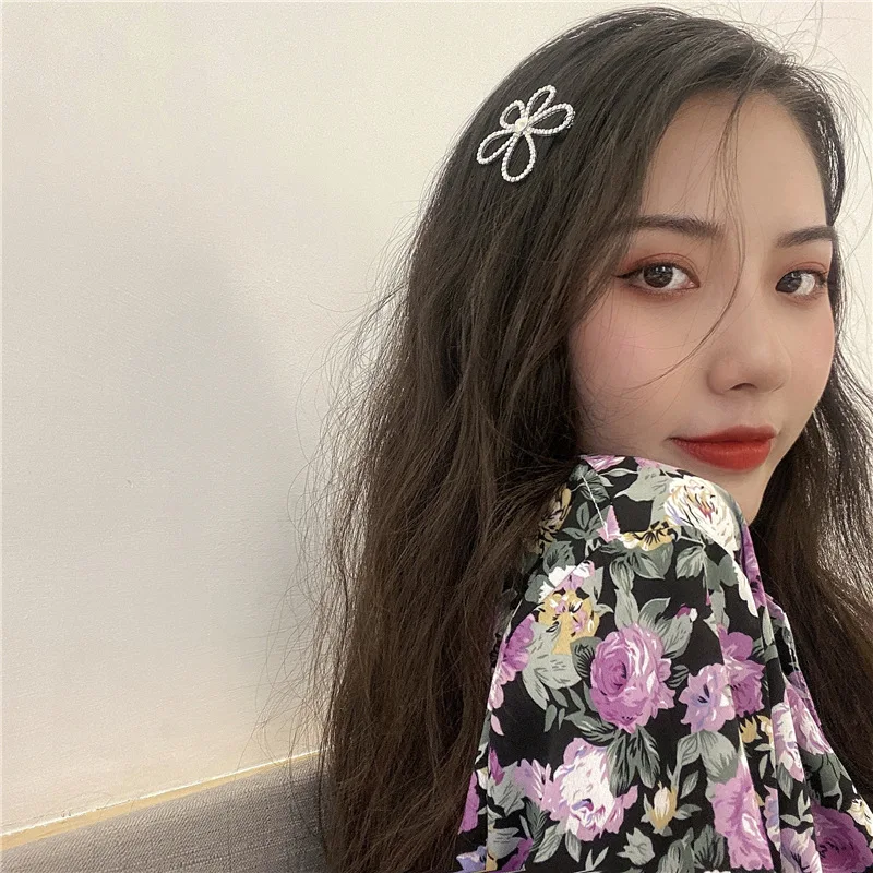 2020 Новое поступление 6 см модная Милая Корейская Лазерная цветная заколка для
