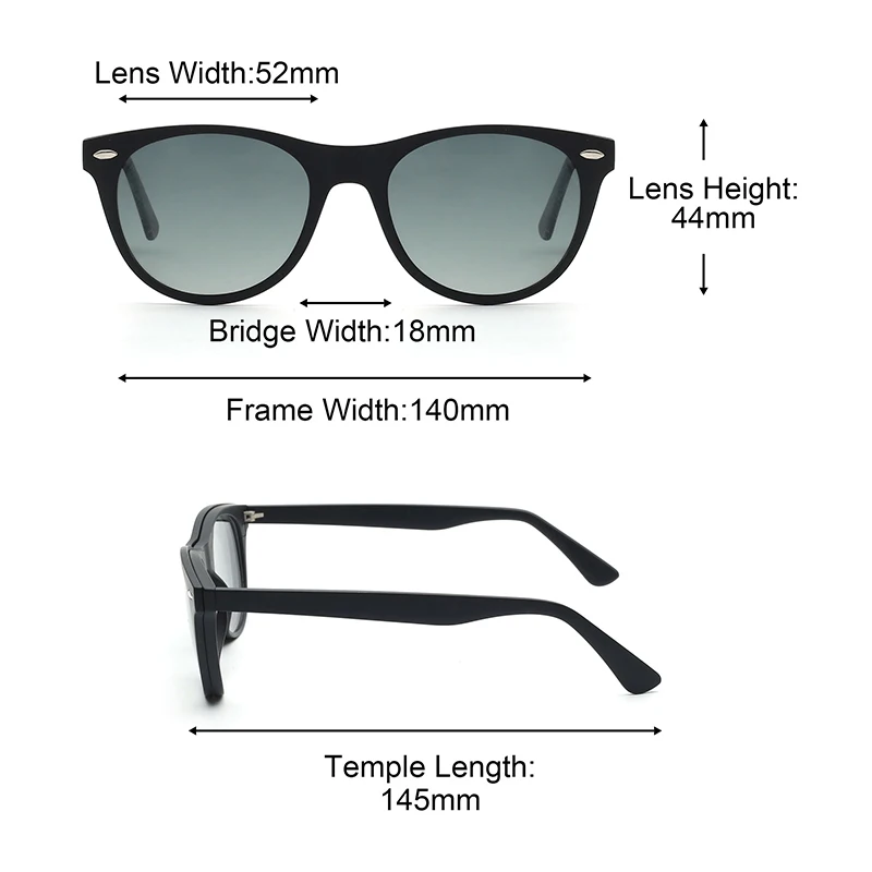 Солнцезащитные очки EYEOOMU TR90 для мужчин и женщин поляризационные винтажные с