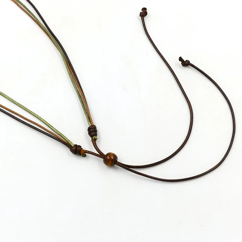 Новое поступление этнические многоцветные ожерелья с деревянными элементами