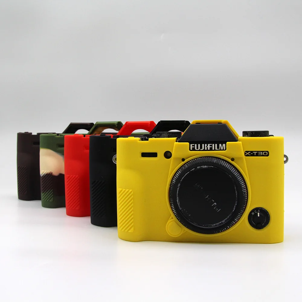 Мягкий силиконовый защитный чехол для фотоаппарата FUJI Fujifilm XT30 X T30|Сумки