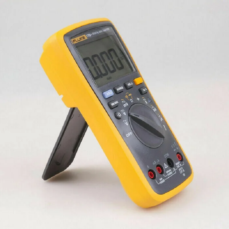 Fluke 17B + High Precision Digital Multimeter 4000 AC / DC Current and Voltage Multifunction Portable Soft Case | Инструменты