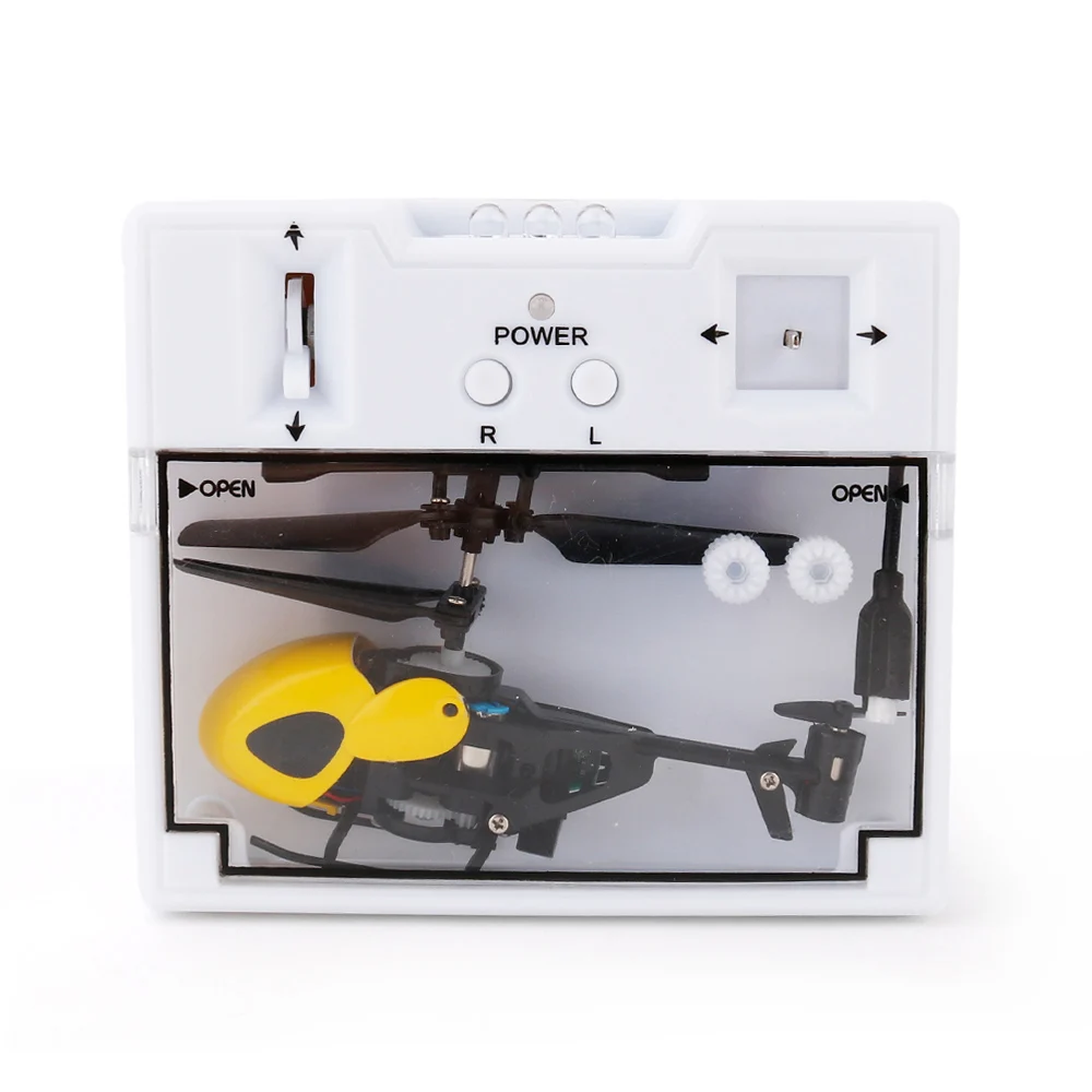EBORUI Mini Nano RC вертолет QS5012 2CH микро Инфракрасный Вертолет с дистанционным