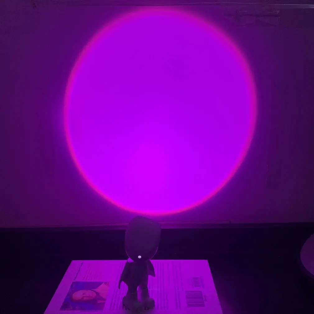 

USB Powered Atmosphere Lamp Robot LED Floor Lamp Living Room Stand Lamp Bedroom Projector Room Decoration Atmosphere Lamp