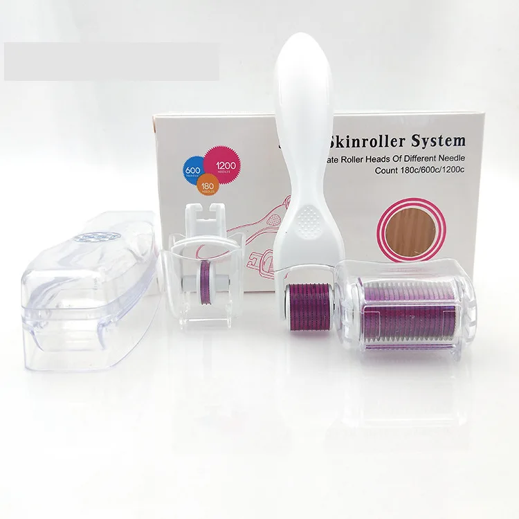 1 Набор титановый Dr ролик для ухода за лицом и выпадения волос|Устройство кожей