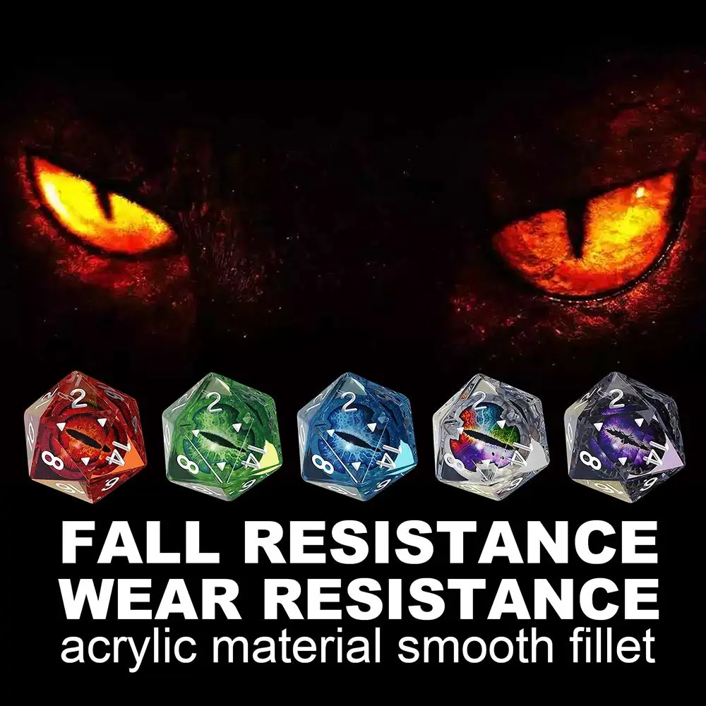 Кристальные великолепные глазурованные игральные кости из бисера настольные