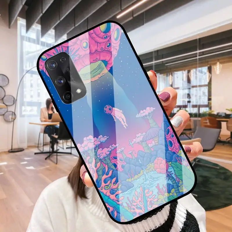 RUICHI красочные фотообои для Oppo R9 11 17 PRO F5 7 9 A5 37 57 59 83 стеклянная оболочка | Мобильные