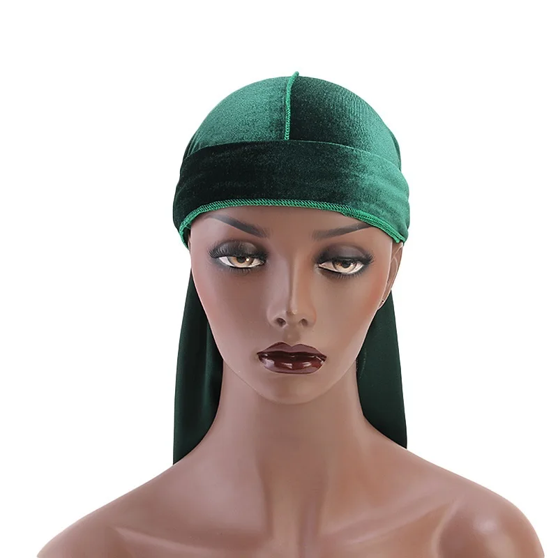 

Velvet long tail headtie long Ribbon Headtie