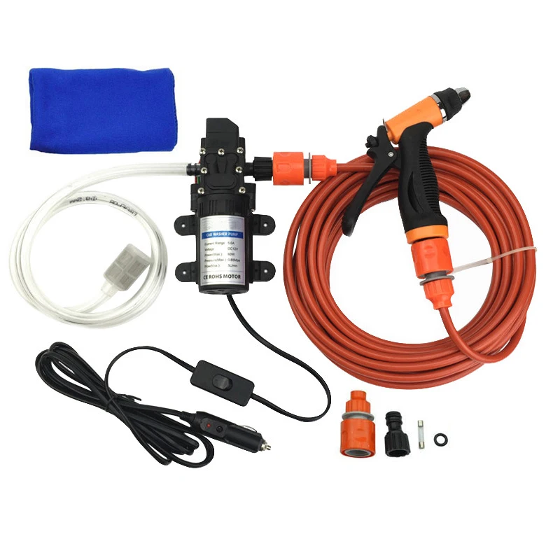 Самовсасывающая электрическая моющая машина высокого давления 12 в 70 Вт