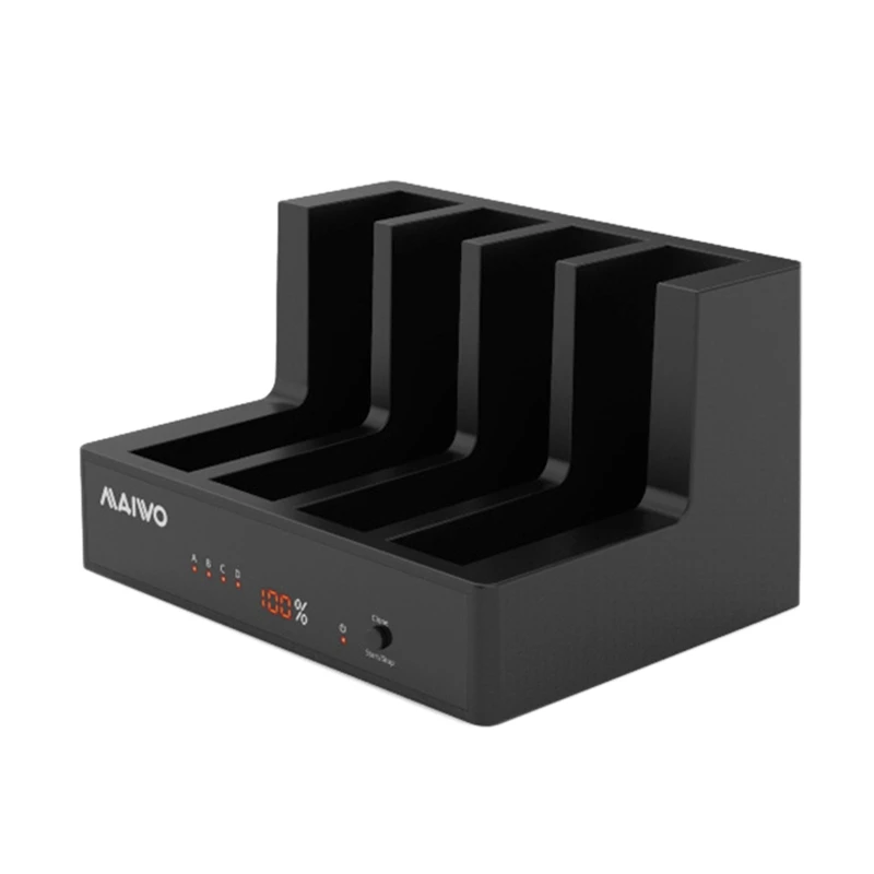 

MAIWO K3094A Дубликатор жестких дисков 2,5/3,5 дюйма механический/твердый 4-Bay