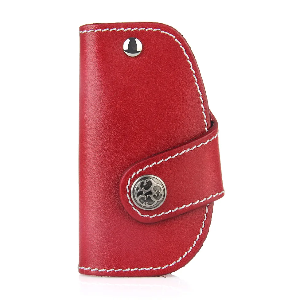 Чехол для ключей автомобиля держатель ручная работа тонкая сумка кожаный чехол