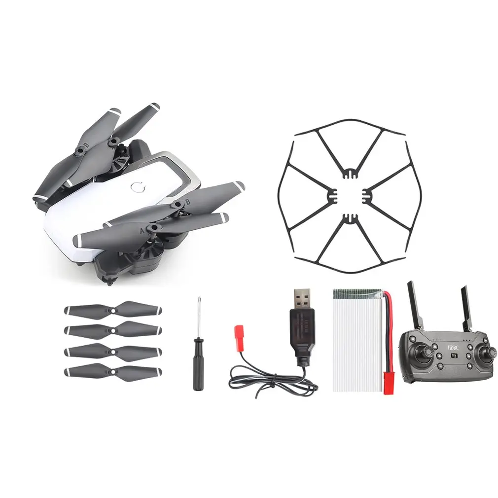 30W D8 4-CH складной Дрон HD RC вертолет с светильник 6 осей гироскоп фиксированная высокого складной жест Камера дистанционного Управление самолет 30W - Цвет: 30W