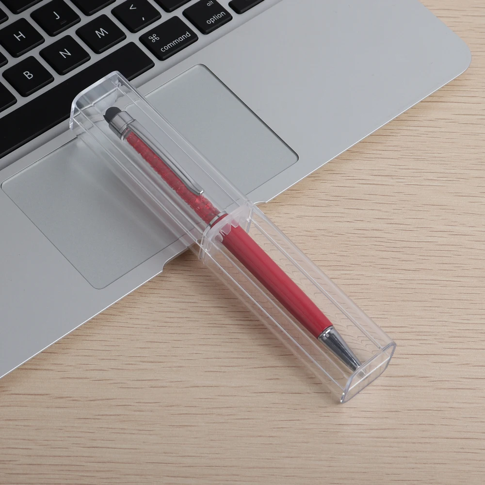 10 шт./лот шариковая ручка с кристаллами алмазные ручки канцтовары 2 в 1