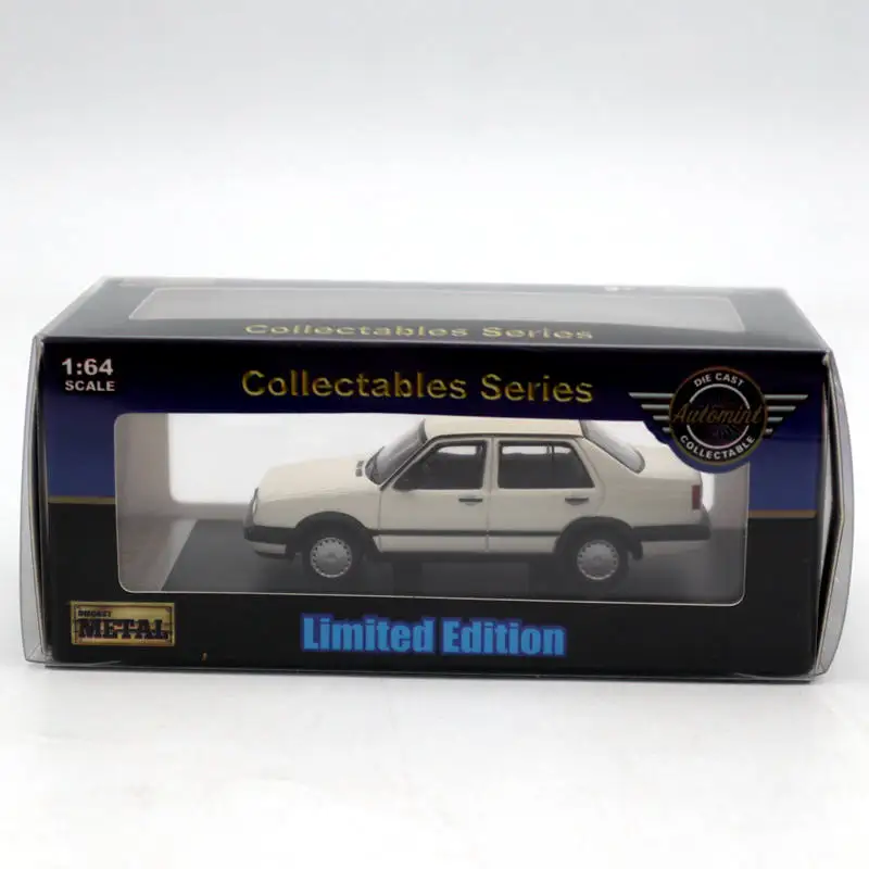 1:64 Automint Jetta GT литая металлическая Ограниченная серия белая Игрушечная
