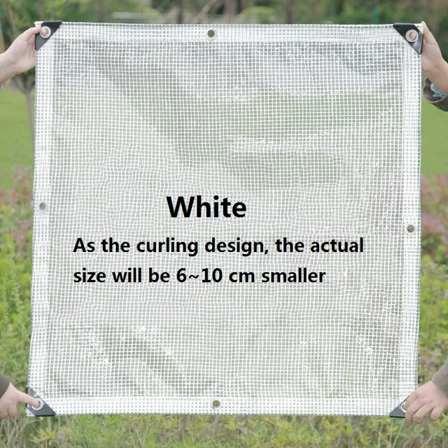 custom size 1pc 1.5mx2.6m clear rainproof tarp |
