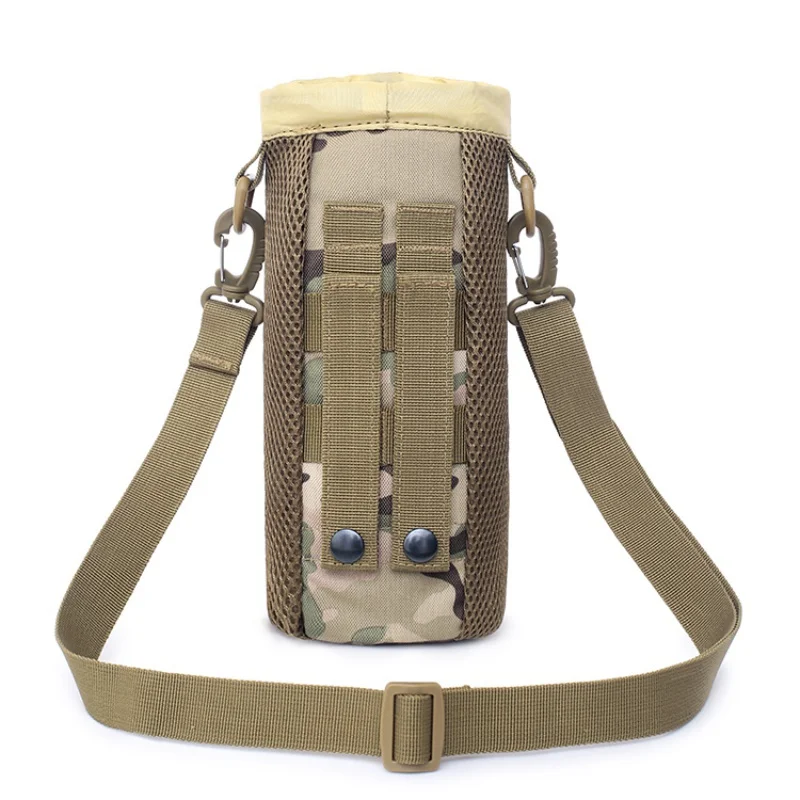New Tactical Molle Water Bottle Pouch 1050D Nylon Military Canteen Cover Holster Outdoor Travel Kettle Bag 0.5L 2019 | Спорт и