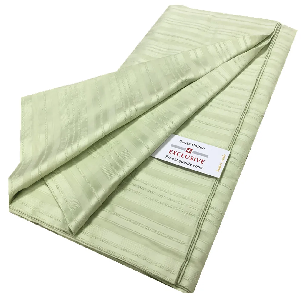 

2021 Top Quality African Cotton Atiku Lace Fabric High Quality Nigerian Africain Cotton Atiku Lace Fabrics Men & Women's XX31204