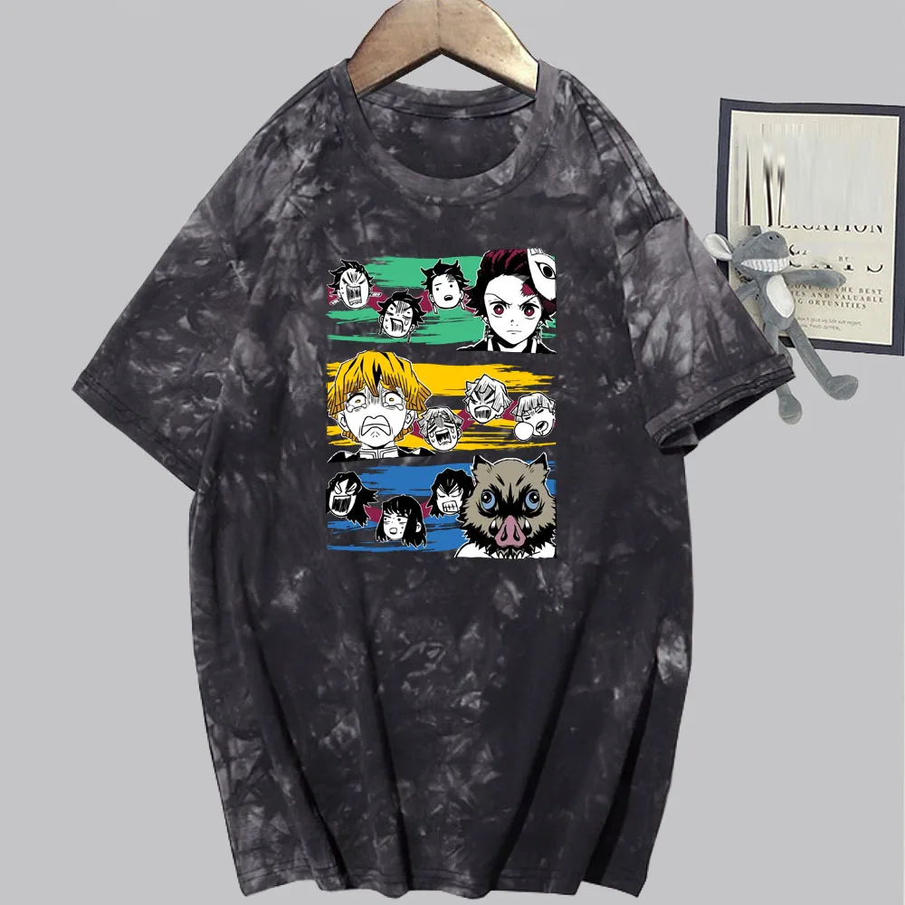 

Demon Slayer Anime Top Men Women Loose Tshirt Anime Printed Tshirt