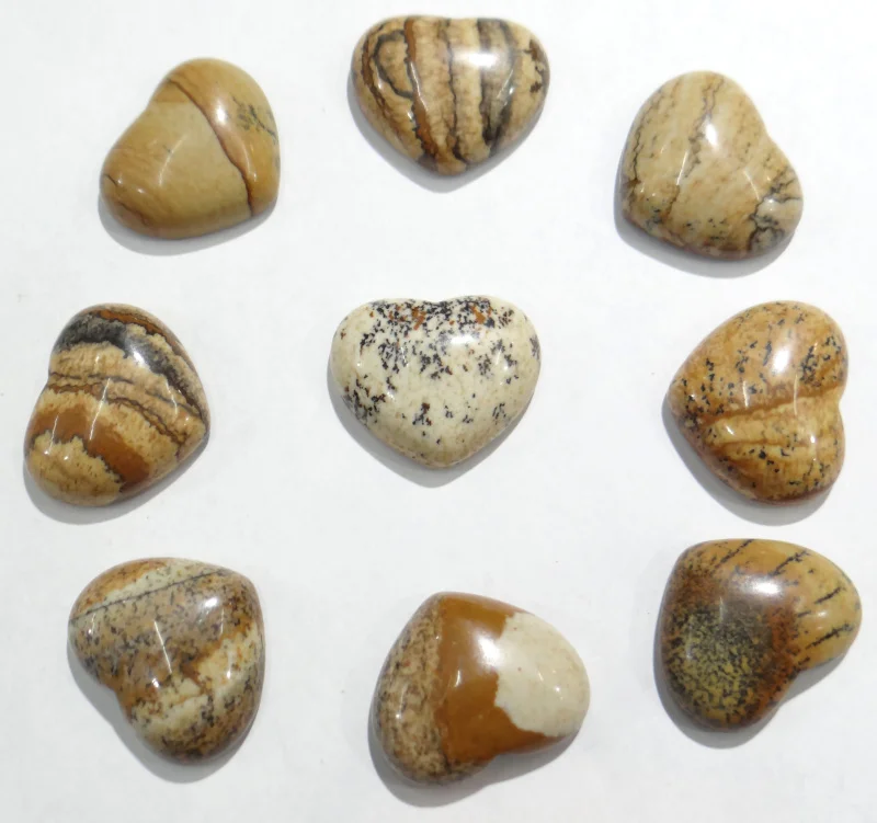 

wholesale 20pcs natural Opal stone cabochons No Hole Heart-shaped beads 15x18mm For DIY Jewelry Necklace Making accessories