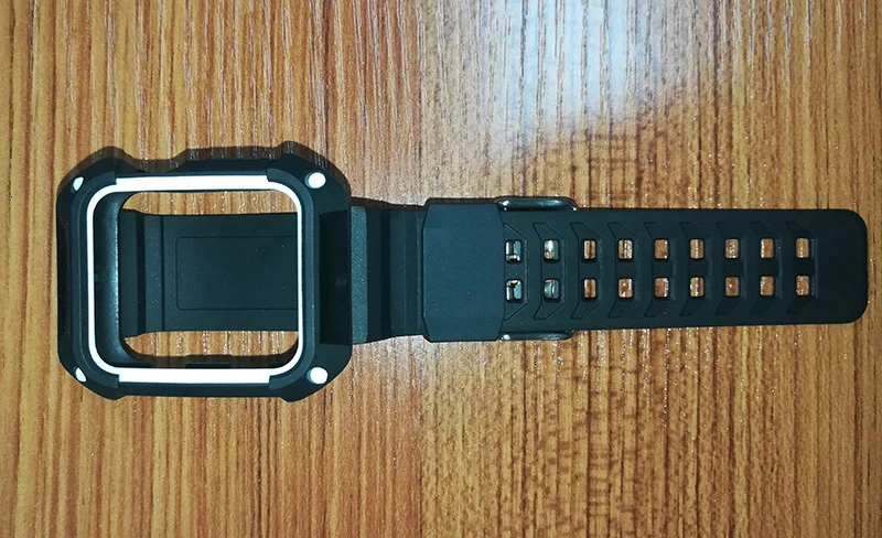 ТПУ резиновый ремешок для часов с прочным защитным чехлом для Apple Watch 44 мм 40 мм iwatch series 5 4 3 2 1 38 42 мм ремешок рамка для браслета