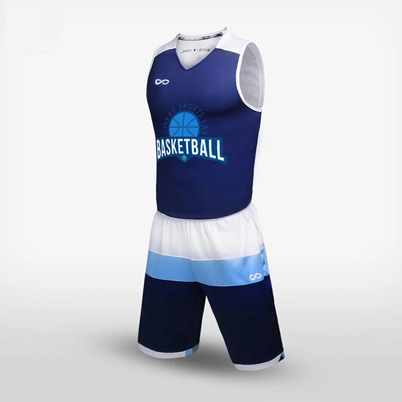 

Custom Basketball Jersey Blue Red Training Suit Sports Shirts Shorts Breathable Women Men's Jersey Football Running