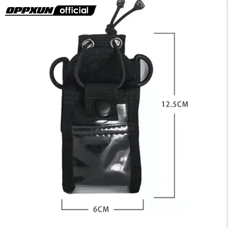 

Baofeng Type Two Way Ham Radio Leather Pouch Soft Case Holster Belt Scalable Stretchable for UV5R UV 5R 5RE 5RB Walkie Talkie