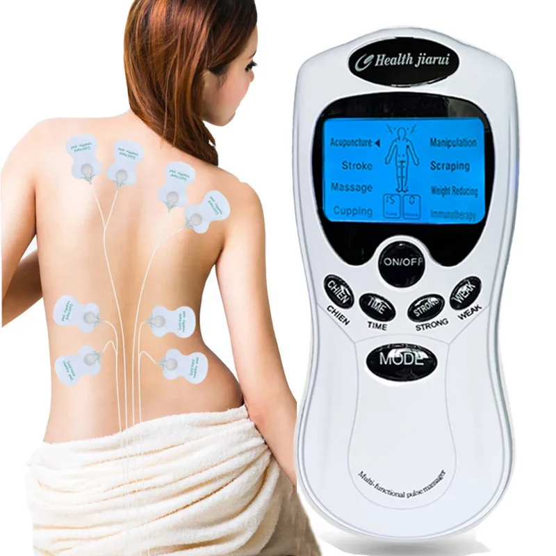 

EMS Electric Herald Tens Machine Acupuncture Body Massage Digital Therapy Massager Muscle Stimulator Electrostimulator