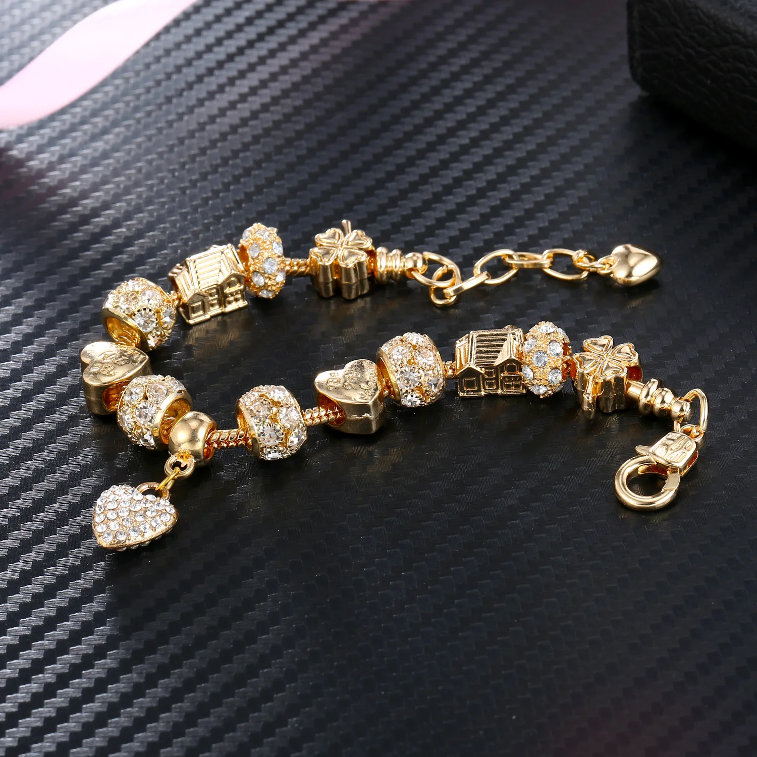 Античный серебряный шарм pandora браслеты для женщин с эксклюзивной подвеской