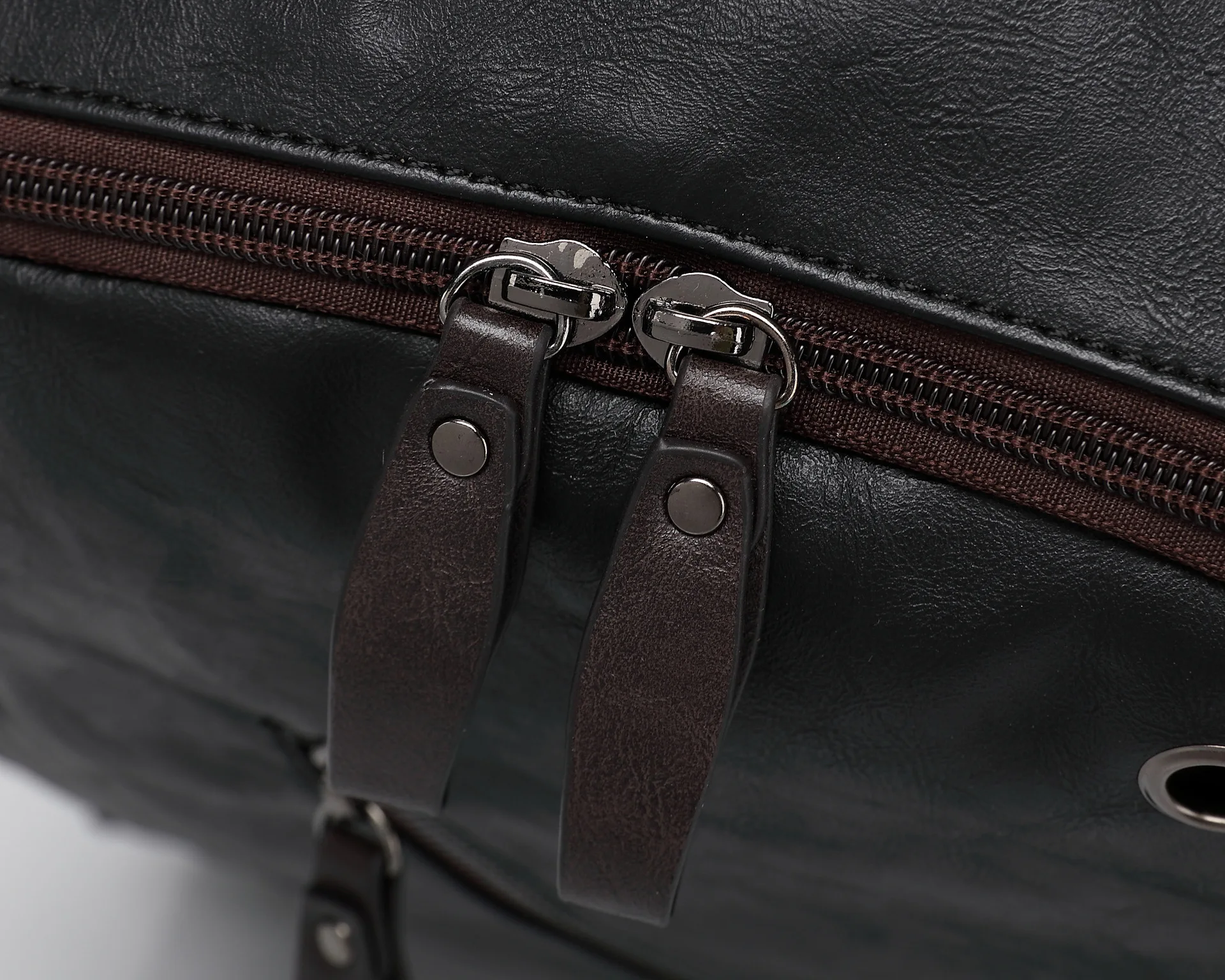 Модные Дизайнерские мужские рюкзаки для путешествий ретро кожаный мужской