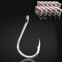 100pcs box high carbon steel barb fish hook for carp fishing lake fishing sea fish hook fly fishing accessories fish hook