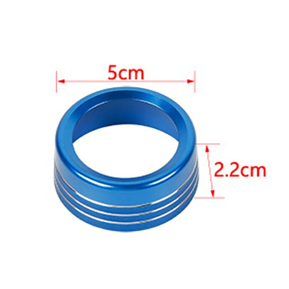 Ручка переключателя из алюминиевого сплава кольцевая Крышка для 2013-2017 Dodge Ram 1500