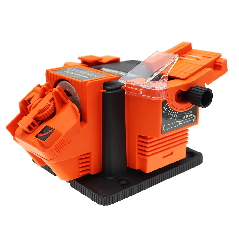 

65W Multifunctional Electric Knife Sharpener Household Kitchen Knives and Scissors Multifunctional Grinding Wheel