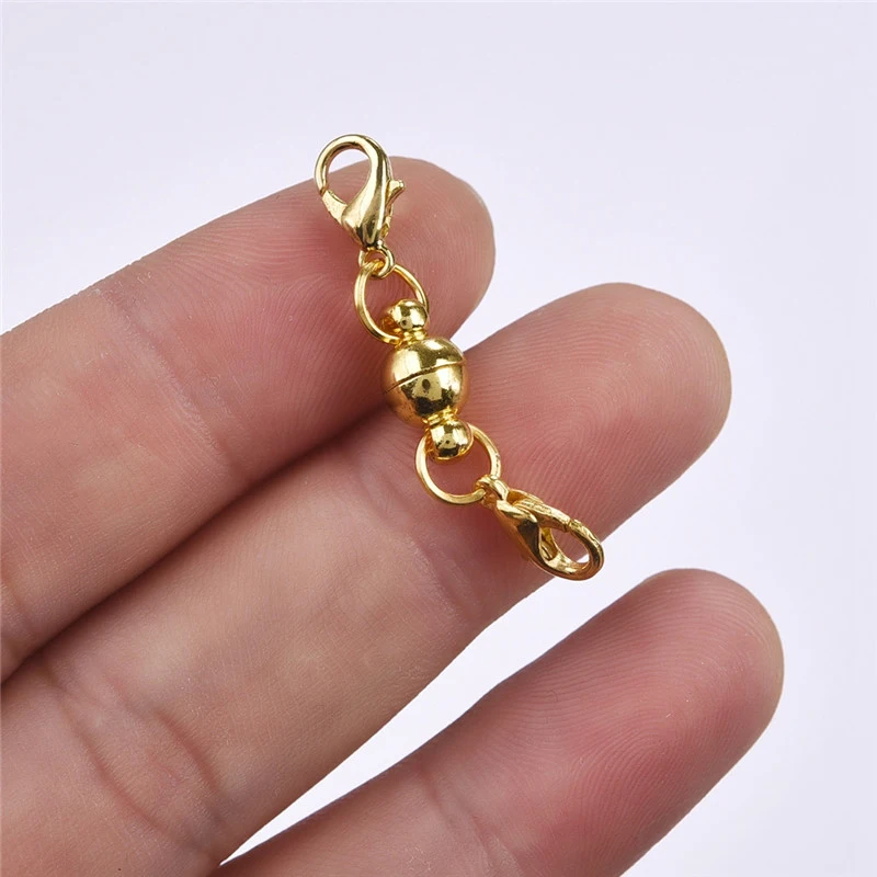 5 шт./лот Новые магнитные застежки цилиндрическая застежка карабин для