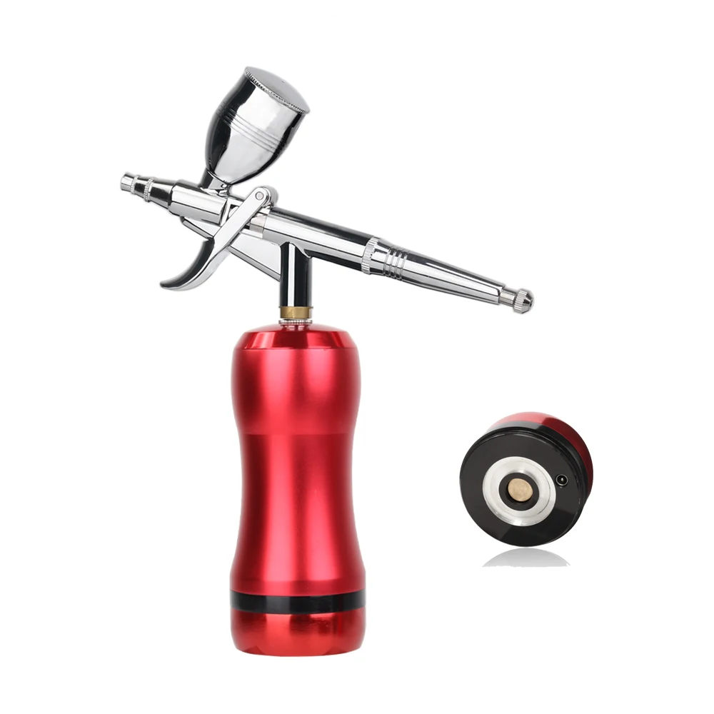 Cordless Airbrush  Compressor High Pressure Psi Powerful Oxygen Infusion Apparatus Big Capacity Cup Gun Beauty Salon