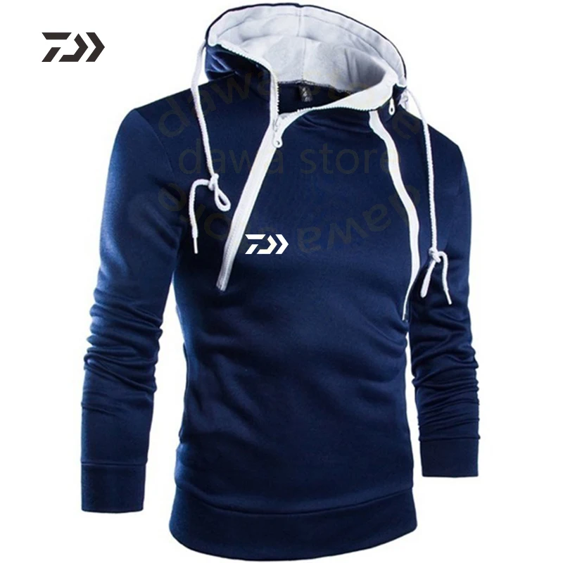 Одежда для рыбалки Толстовка Мужская одежда на молнии рубашка с длинным рукавом