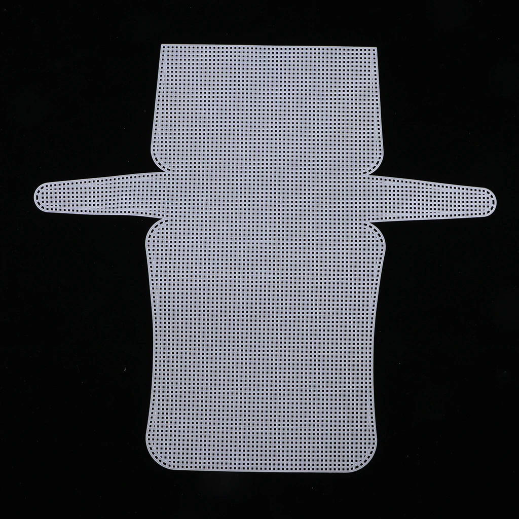 

Latch Hook Mesh Canvas, Bag Shaping Mesh Canvas for DIY Embroidery Needlework Fabric Sewing Punch Needle Embroidery Accessory