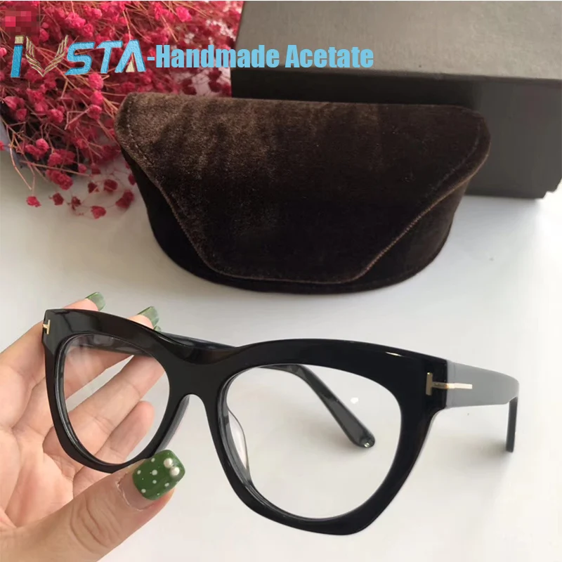 IVSTA, высокое качество, TF5559, оптические очки, оправа для женщин, ручная работа, ацетат, роскошный бренд, дизайнерские линзы по рецепту, близорукость, для вздоха