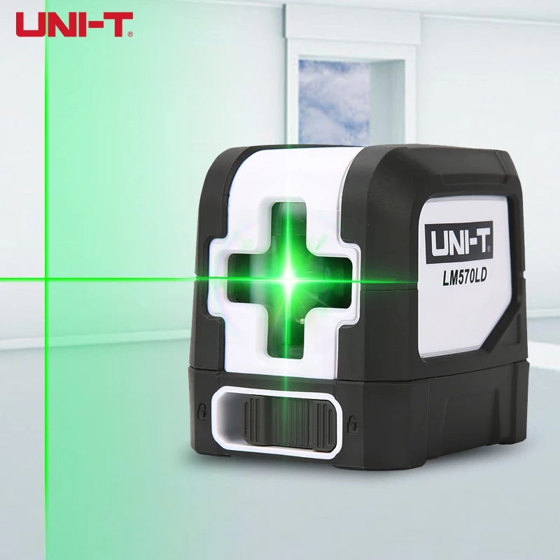 Лазерный уровень UNI-T LM570LD 2 линии 3D миниатюрный горизонтальный и вертикальный