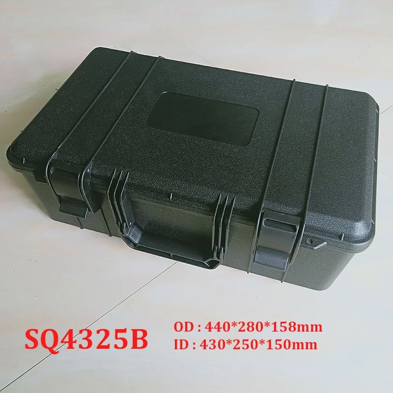 SQ4325B pp материал ящик для инструментов Военная камера чехол с пеной