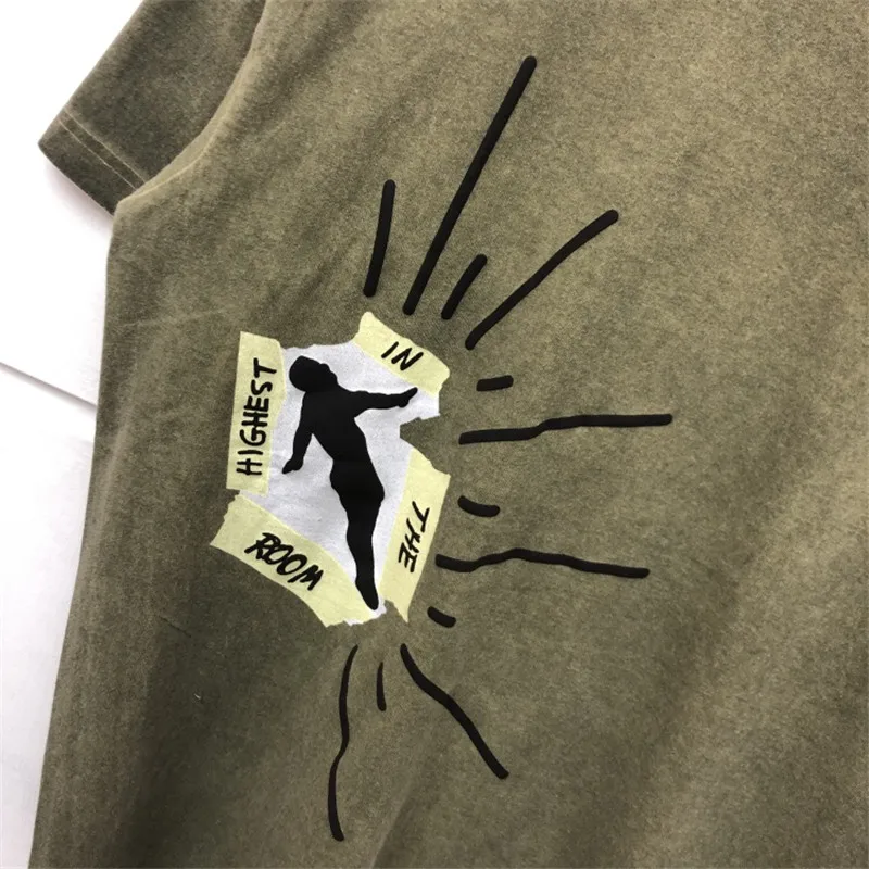 

Scott Astroworld Travis Cactus Jack Highest In The Room T Shirt Men Women 1:1 High Quality Travis Scott T-shirt Top Tees