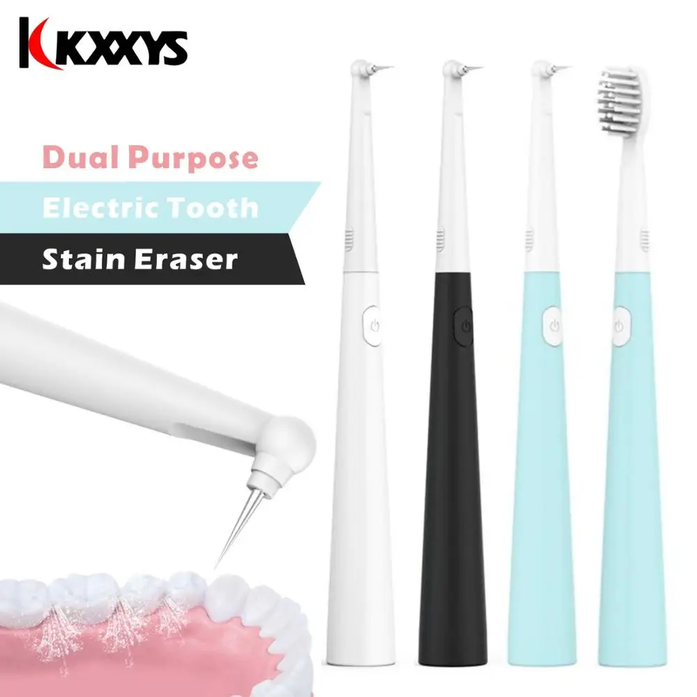 

Electric Ultrasonic Tooth Stain Eraser Plaque Remover Vibrating Dental Tool Teeth Whitening Dental Cleaning Electric Toothbrush