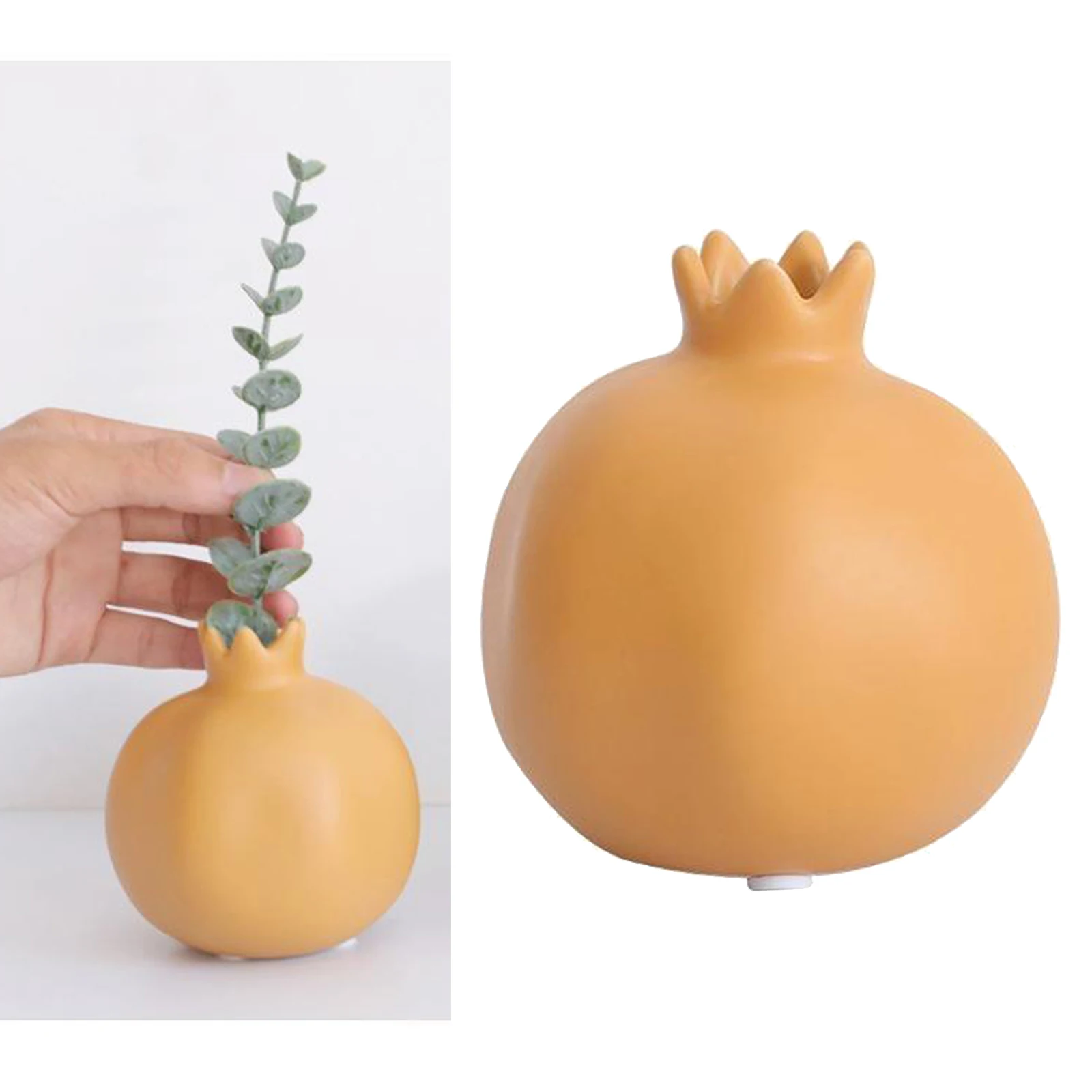 Китайские классические керамические вазы имитация граната вставка для цветов