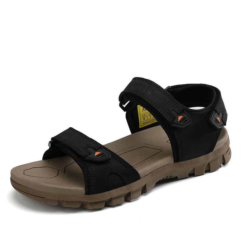 

para sandals-men sandale summer hombre sandalias de herren men rubber sandalet rasteira cuero ete sandel sandal slides safety
