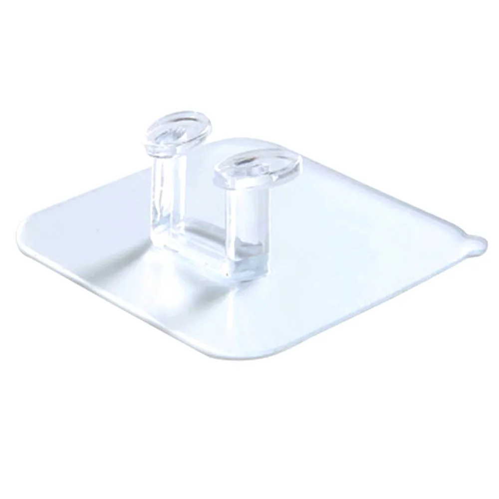 Практический прозрачный пластиковый держатель для хранения на стену дверь