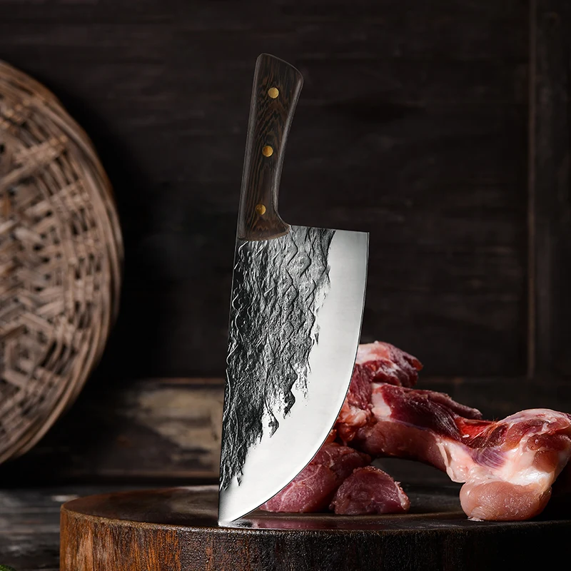 8 3 ''китайский кованый шеф-нож из высокоуглеродистой стали ножи мясника
