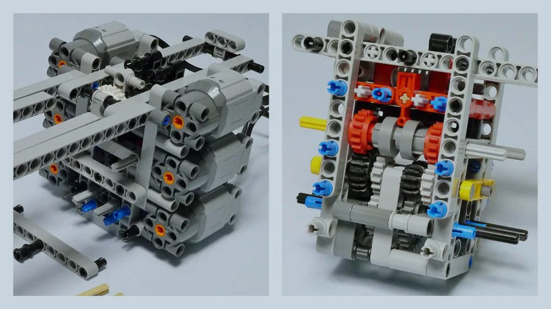 Новая модель инженерного автомобиля MOC Tatra T813 8x8 PROFA Игрушечный трактор самосвала